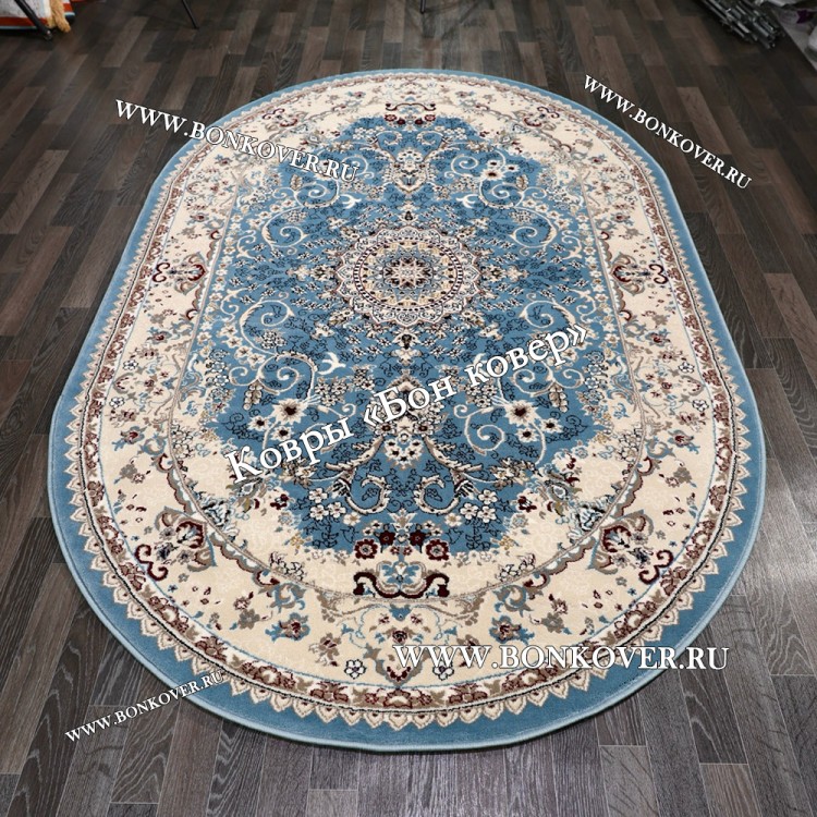 Турецкий Овальный Ковер Медальон Дизайн 30455